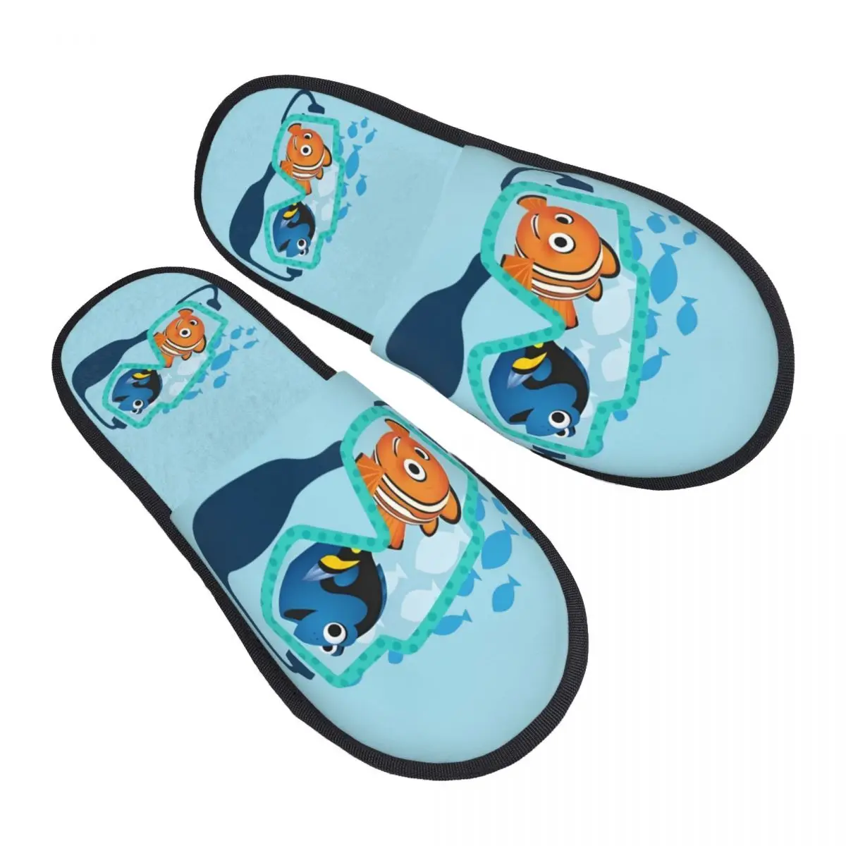 

Домашние тапочки из мягкой пены с эффектом памяти на заказ, удобные теплые нескользящие тапочки с рыбками и героями мультфильмов