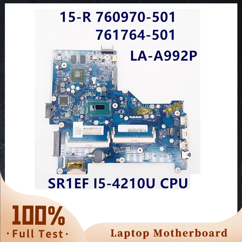 

ZS050 LA-A992P AS056 LA-B972P For HP Pavilion 15-R 250 G3 Laptop Motherboard With i3 i5 i7 4/5th CPU GT820M 2GB-GPU 790669-501