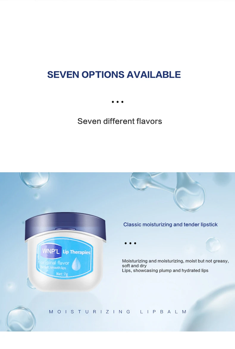 4/6/8 stücke Feuchtigkeitsspendende Lip Balm Set Bleaching Feuchtigkeitsspendende Basis Natürliche Pflanzen Basis Feuchtigkeitsspendende Riss Lippen Pflege Gelee Feuchtigkeitscreme – Detail 5