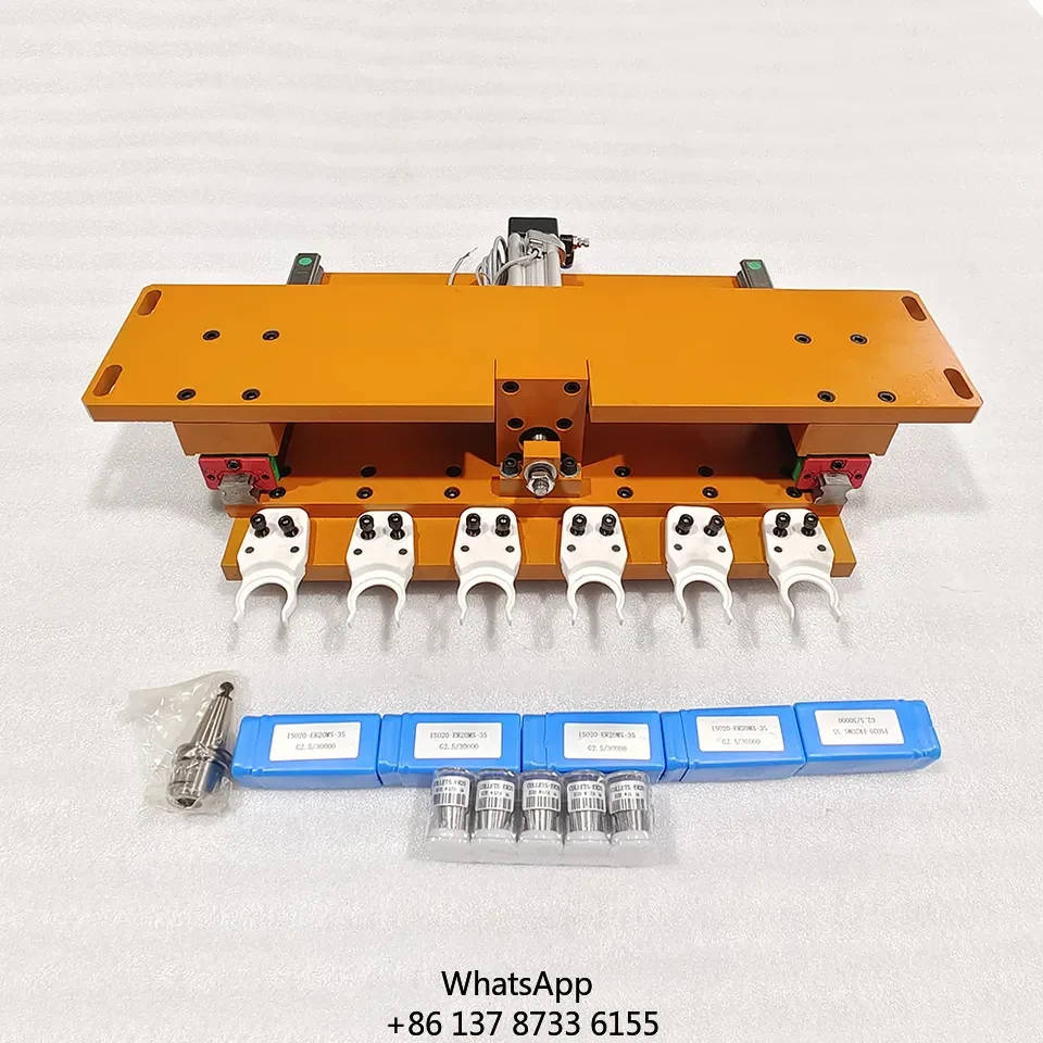 BT30 BT40 ISO20 for CNC Automatic Tool Changer 6T 10T 12T Straight Tool Magazine 8 Tool Holder ISO30
