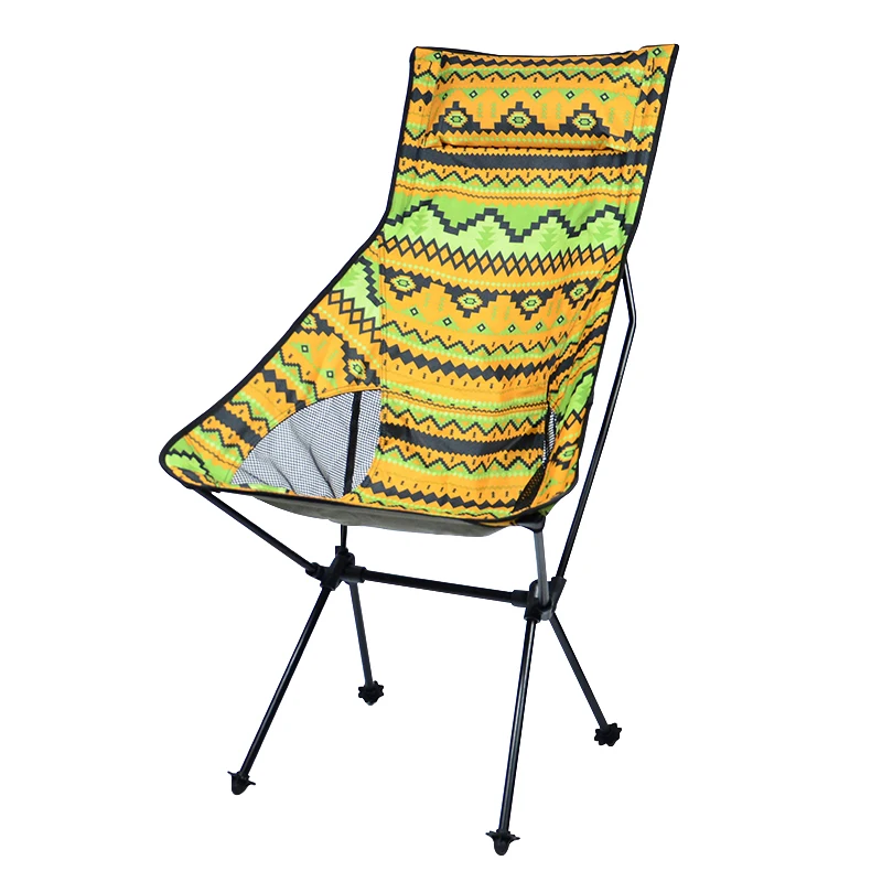 High Back Camping Foldable Chair Compact Portable Chair With High Quality