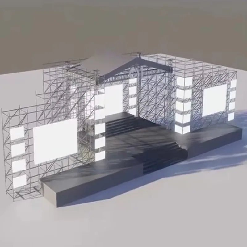 【Factory Price】Aluminum Outdoor Event Truss System Concert Roof Truss For Hanging Speakers