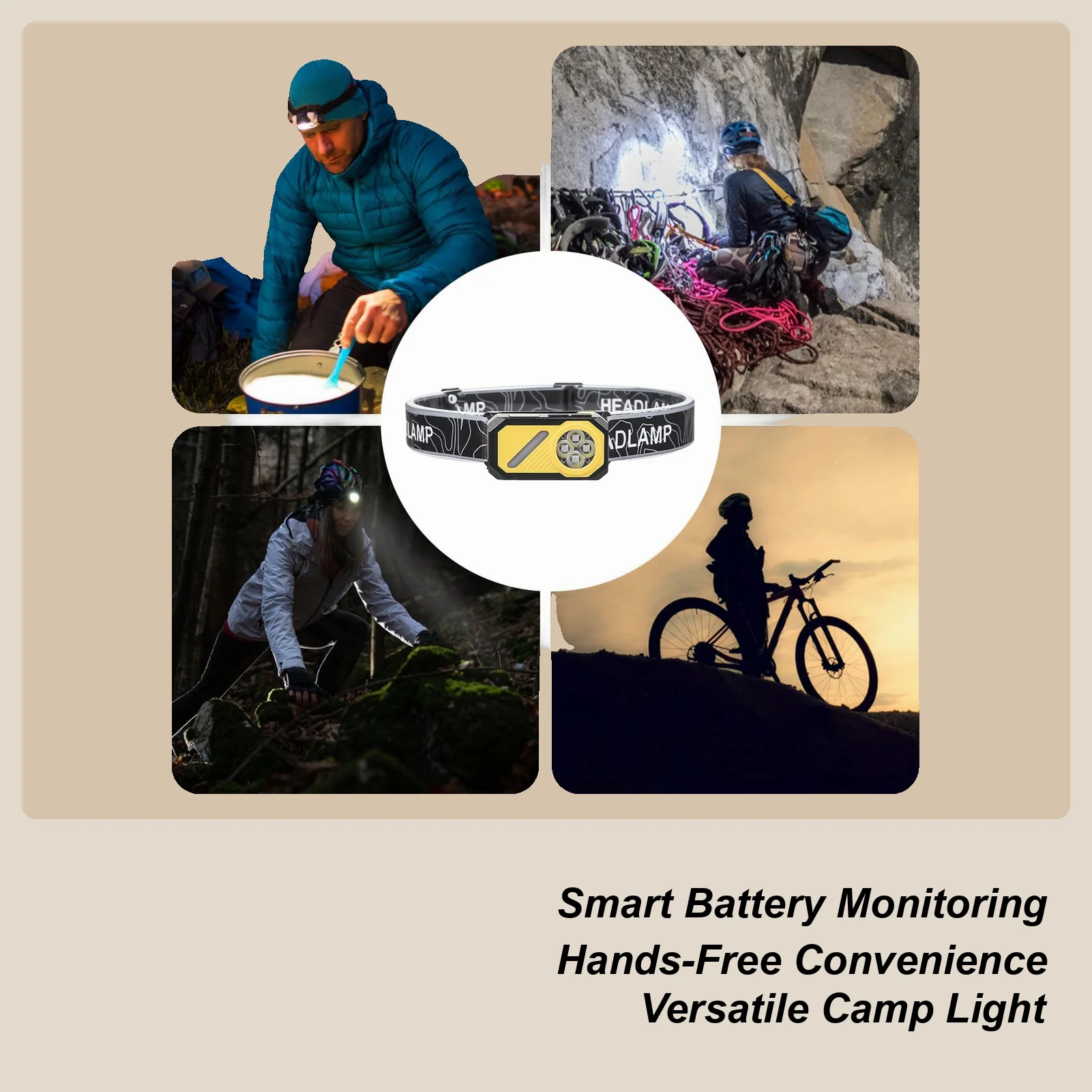 

Running Safety Light Smart USB Fast Charging Lighting Chest Torch For Running For Family Enthusiast Runner Straps Collars Hiking