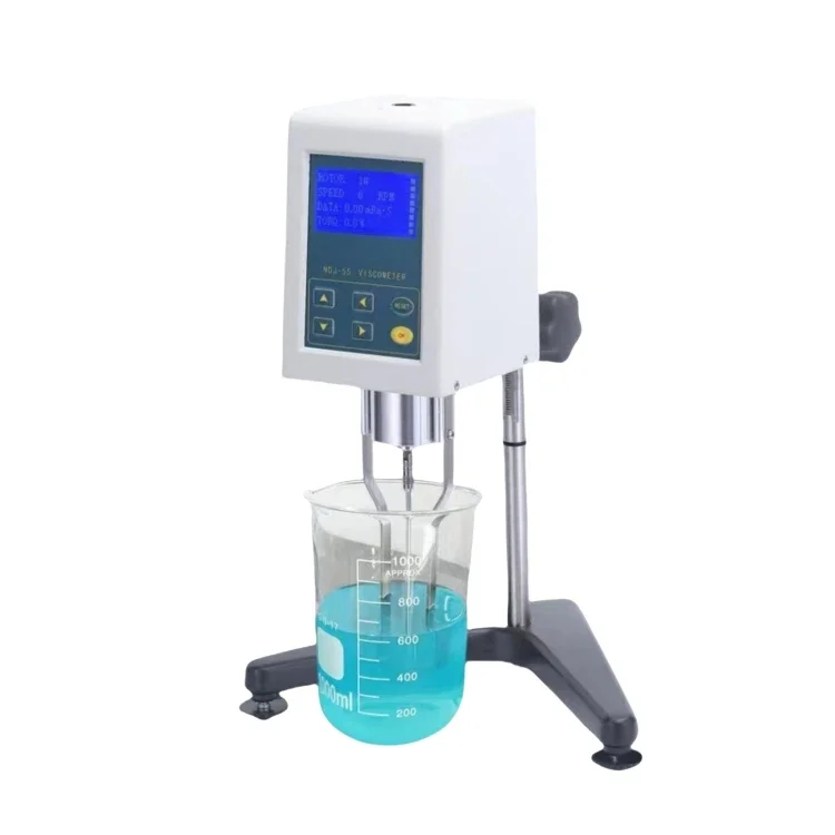 Veidt Weighing NDJ5S LCD Display RS 232 Interface Output Linear Calibration 9 Kg Weight Testing Equipment Digital Viscometer