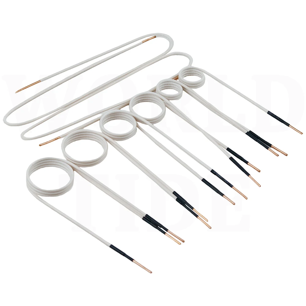 8Pcs Induction Bolt Heaters Coils Electric Flameless Heating Element Magnetic Induction Heater Induction Kit Car Repair Tools