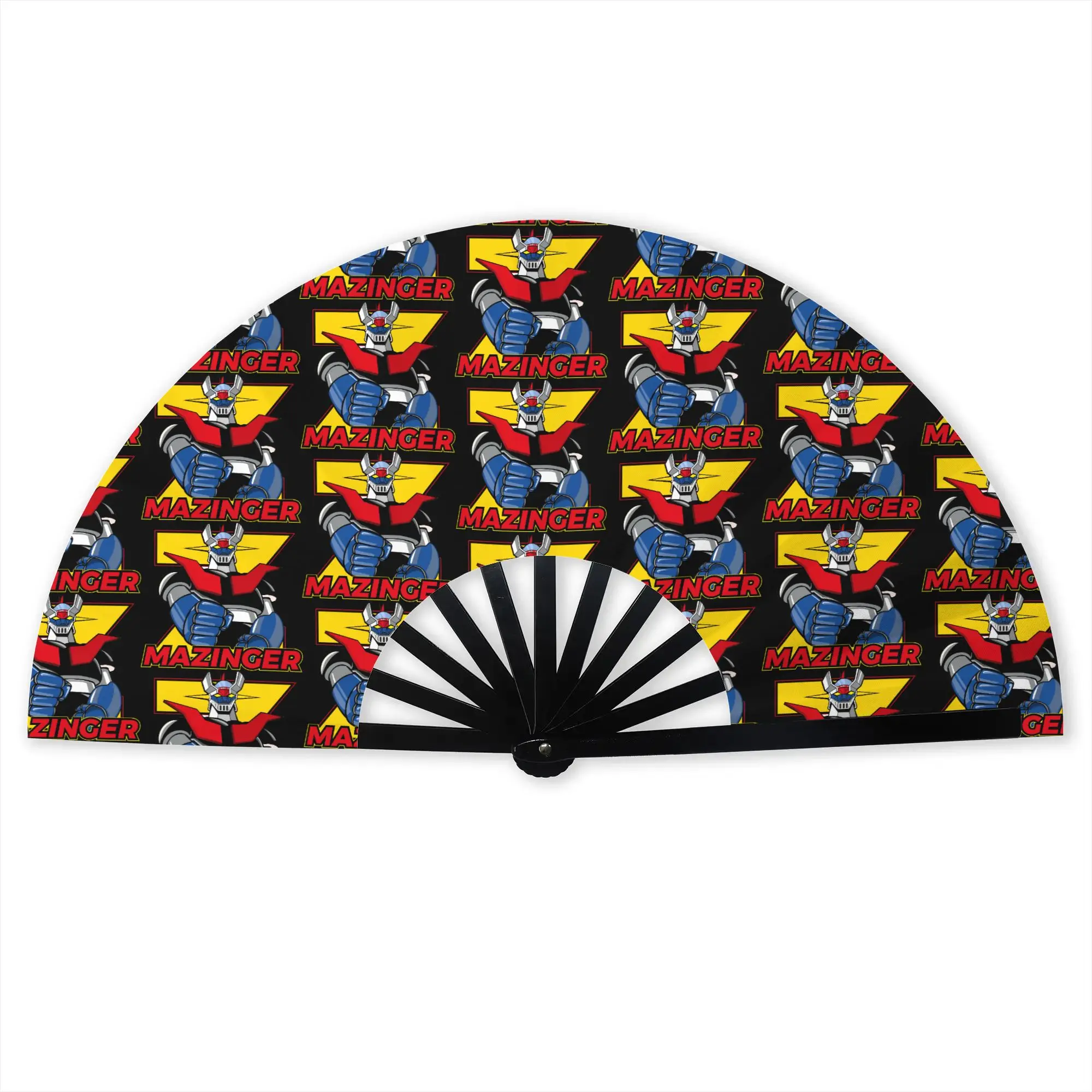 Custom M-Mazingered Z Promotional Gift Hand Fan Wedding Super Robot Durable Folding Fans Creative Bulk Pack Fan