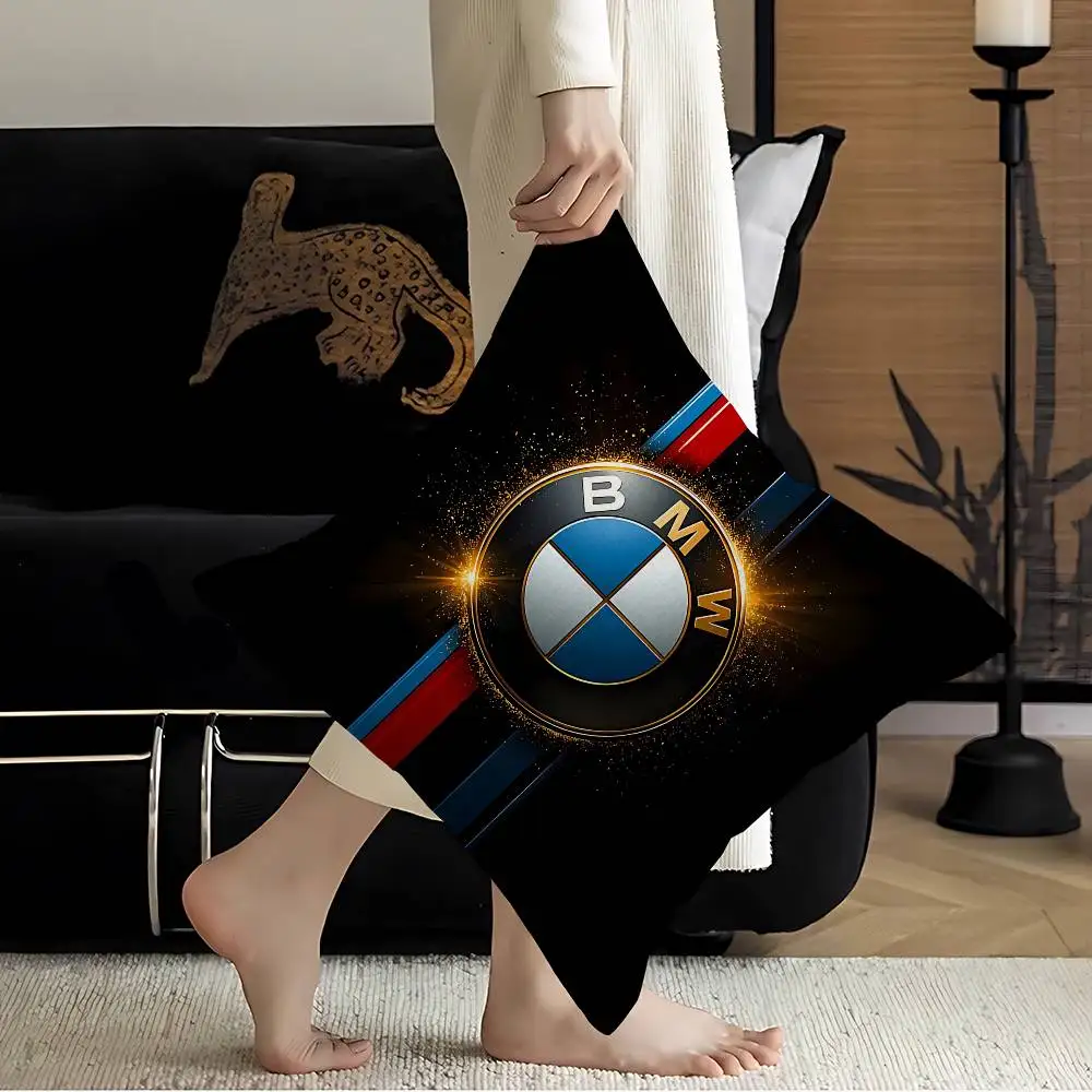 B-BMWs Logo Lucky Dragon Kissenbezug, Sofakissenbezug, Heimdekoration, Kinder-Geschenk