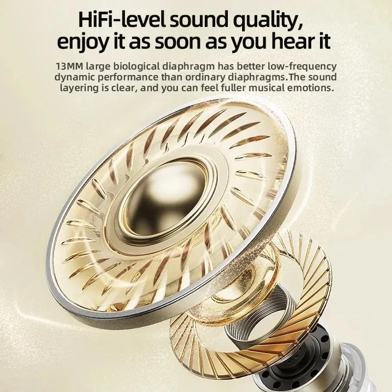 Wireless In-ear Headphones Bluetooth 5.4 Earphone Control Sport Headset Waterproof Microphone Music for Tumbler Design Mini Tiny image 6