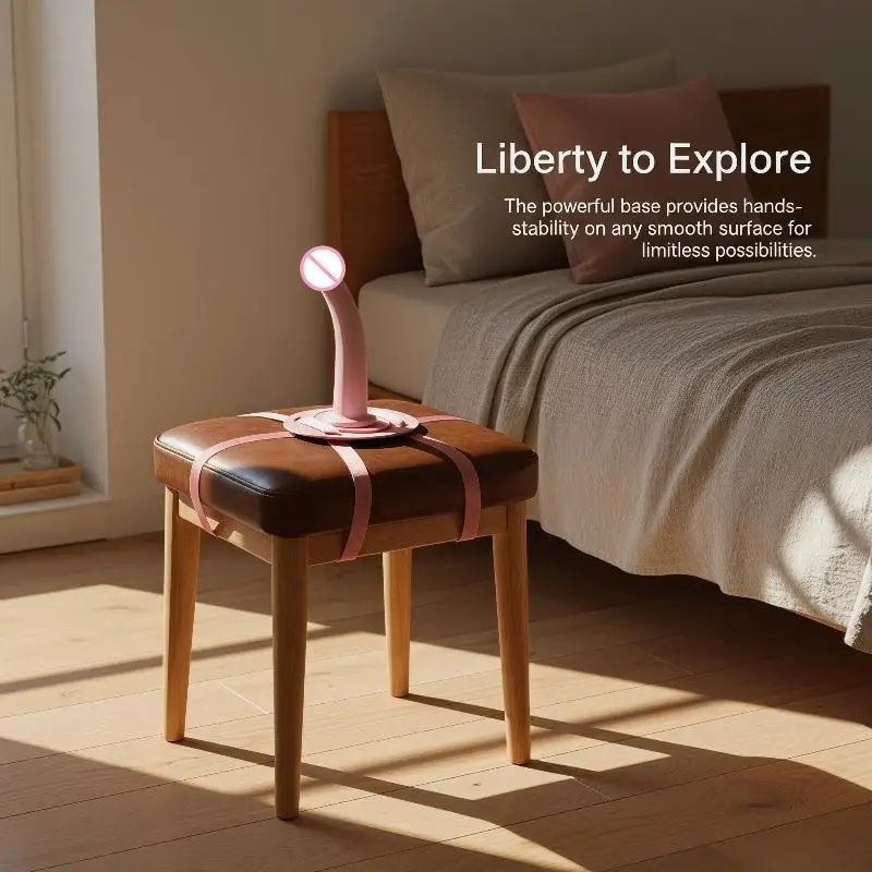 For Chair Swing Sofa Platform Dildo Cushion Suction Cup Mount Sex Adjustable Strong Suction Strap On Harness Dido Holder - view 2