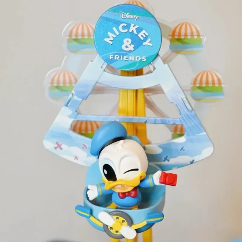 Коллекционная мини-кукла Hot Toys Character Mi Qi And Friends Ferris Wheel Cosbi в слепой коробке, украшение для дома, сувенир, праздничный подарок
