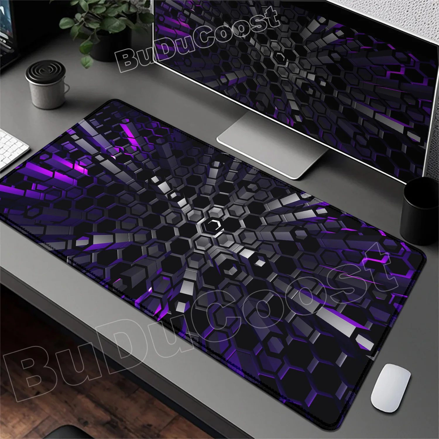 

HD Print Geometric Office Accessories Desk Mat Extended Pad Keyboard Gaming Pc Support Laptop Mouse Mats Cabinet Games Mousepad