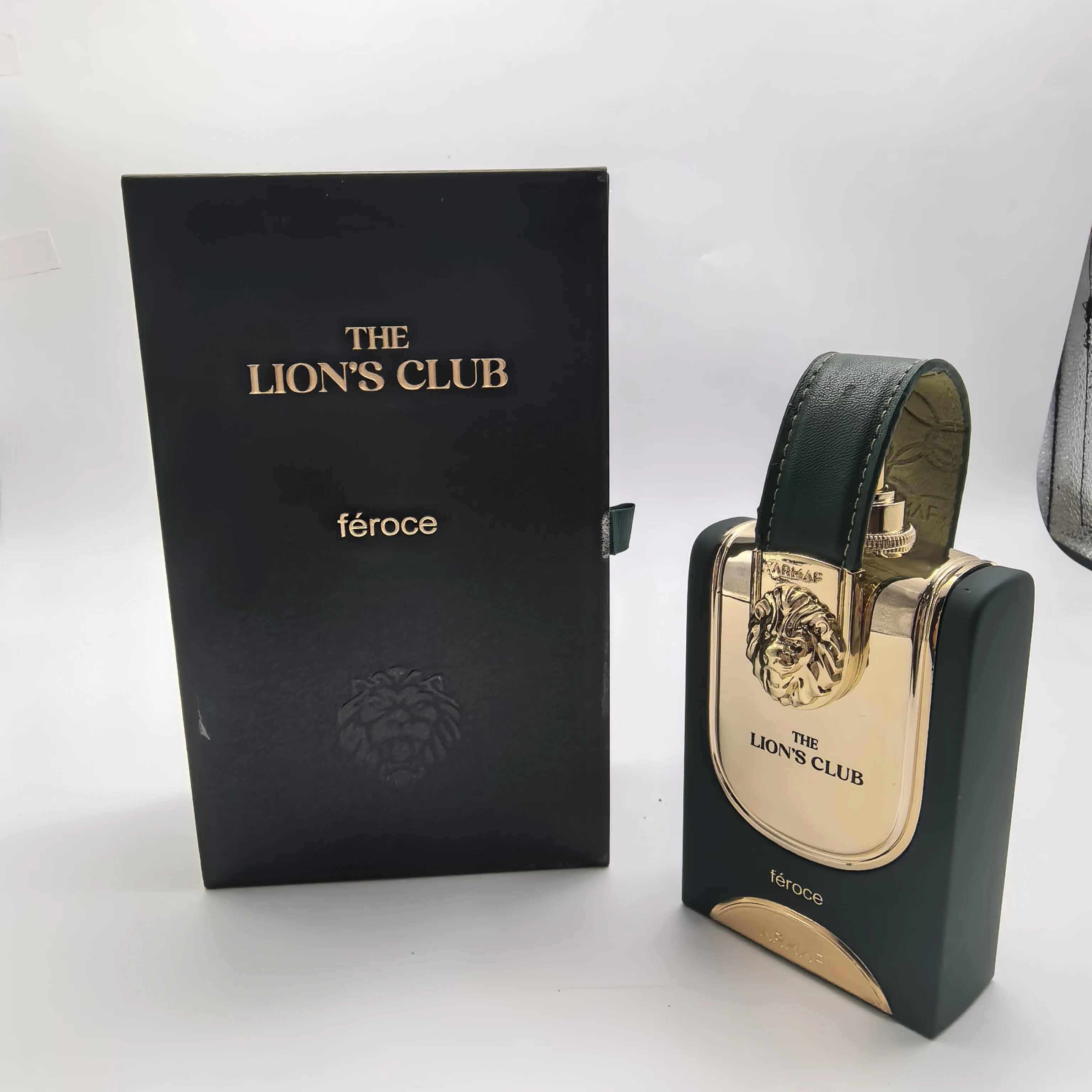 The Lion’s Club Feroce EDP 100ml – Oriental Floral Long Lasting Cologne for Men, Bold Luxury Holiday Gift for Christmas
