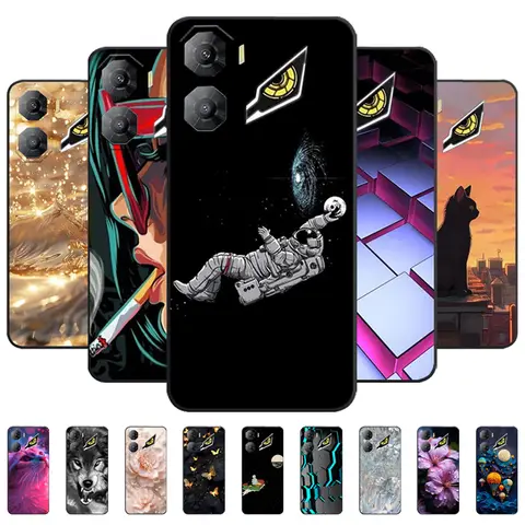 Per ZTE Nubia Neo 3 5G Custodia Moda Astronauta Antiurto Silicone Morbido TPU Copertura di Protezione Della Macchina Fotografica Per Nubia Neo3 Z2464N Fundas