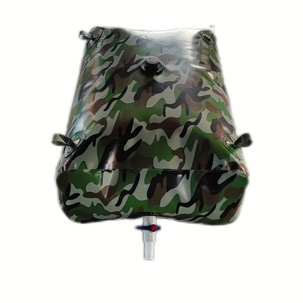 330L military green large capacity foldable water storage bag portable emergency water tank agricultural water storage agent