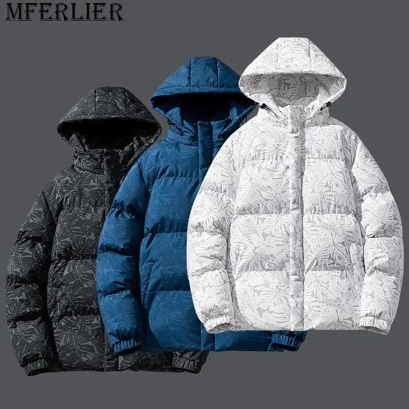 Parkas Jas Voor Heren Winter Winddicht Warm Jack Heren Bovenkleding 2023 Casual Capuchon Dikker Parka Heren Windbreakers