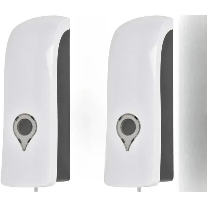 

300ml 2Pcs Manual Singal-head Hand Pump Wall Mounted Bathroom Shower Gel Liquid Shampoo Sanitizer for Hotel Home