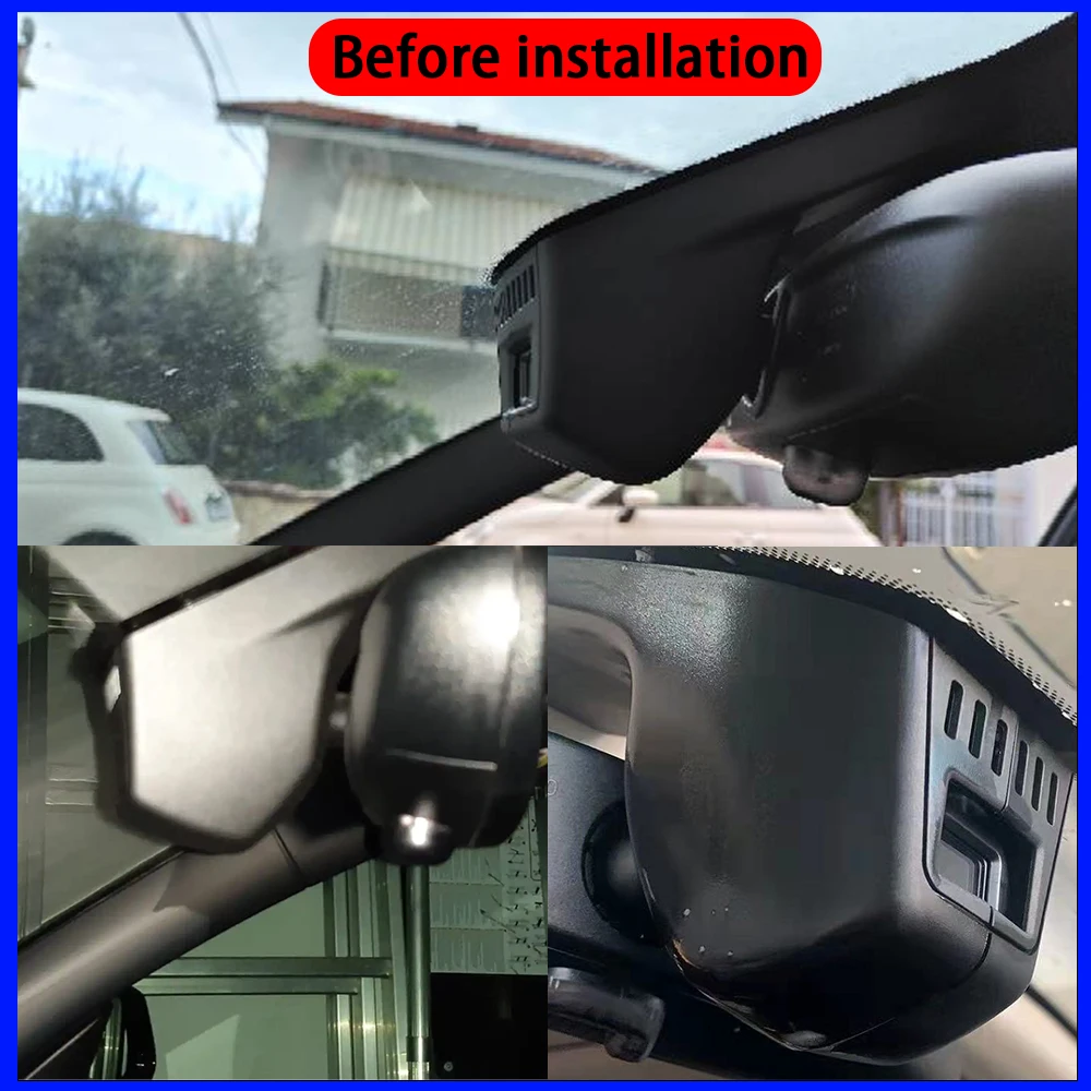 HighCam for BMW M2 M3 F80 M4 F82 F83 M5 F10 M5 F90 M6 F06 F12 F13 OEM 4K DVR Dash Cam Front Rear Camera WiFi Video Recorder