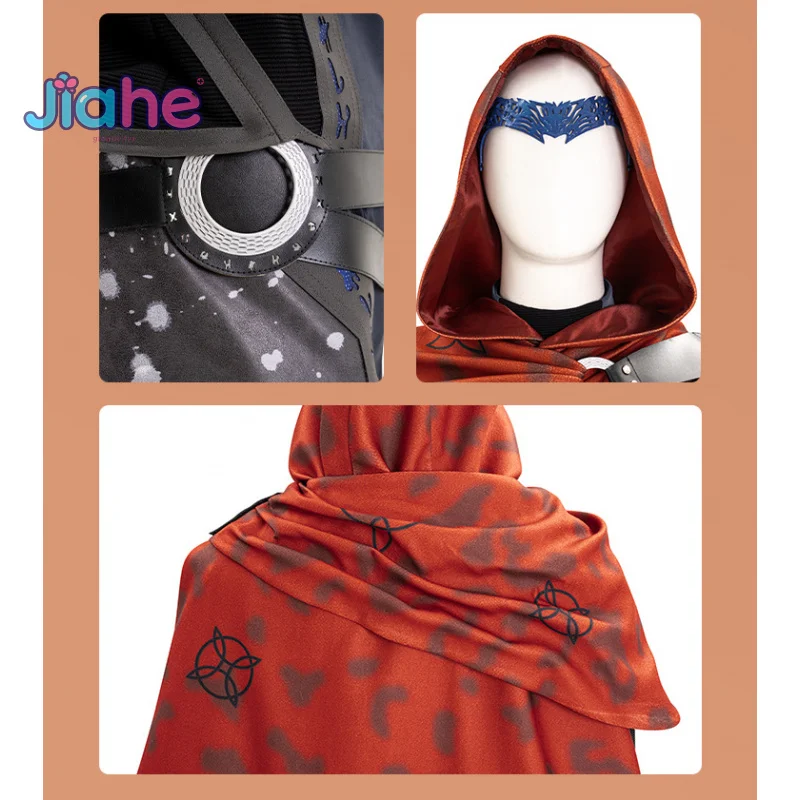 Película Billy Cosplay Agatha cos All Along disfraz mono capa cinturón tocado conjunto Halloween canción de fantasía para hombres nuevo uniforme de Billy