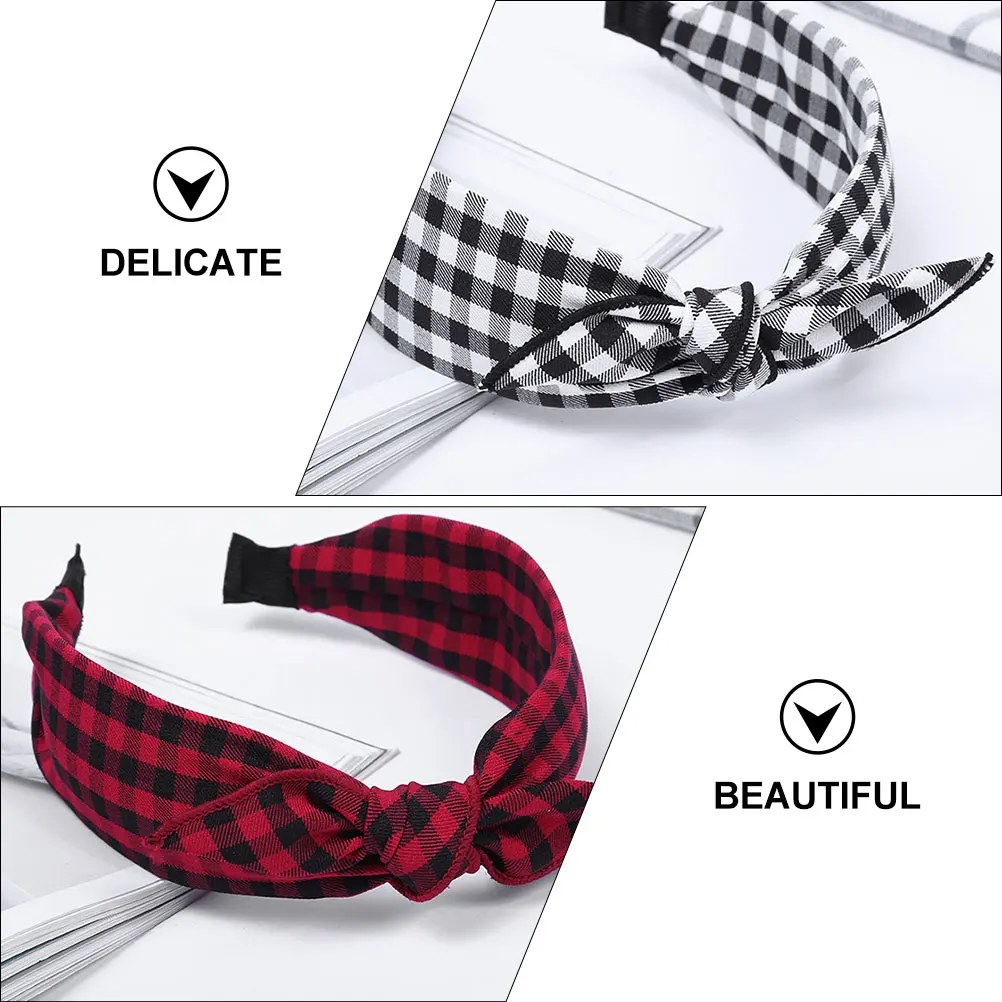 

3pcs Bowknot Hoop Girls Wide edged Wide Edged Hair Hoop Bowknot Headb Hair Decor Fashion Accessories Daily Party Decor