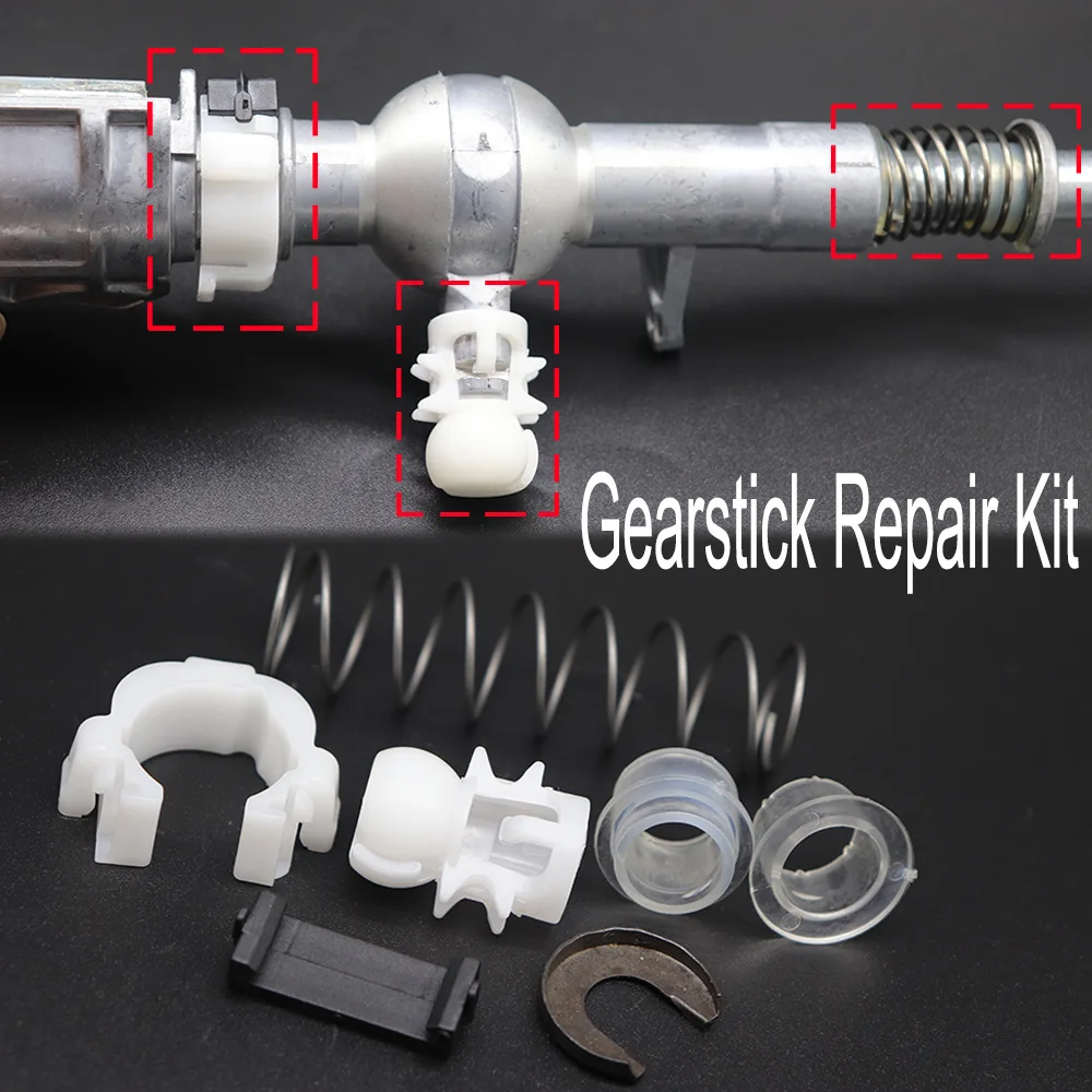 Gear Shifter Selector Lever Shaft Spring Bushing | Manual Gear Stick Linkage End Rebuild Kit For SEAT Altea 5P Leon 1P Toledo 5P