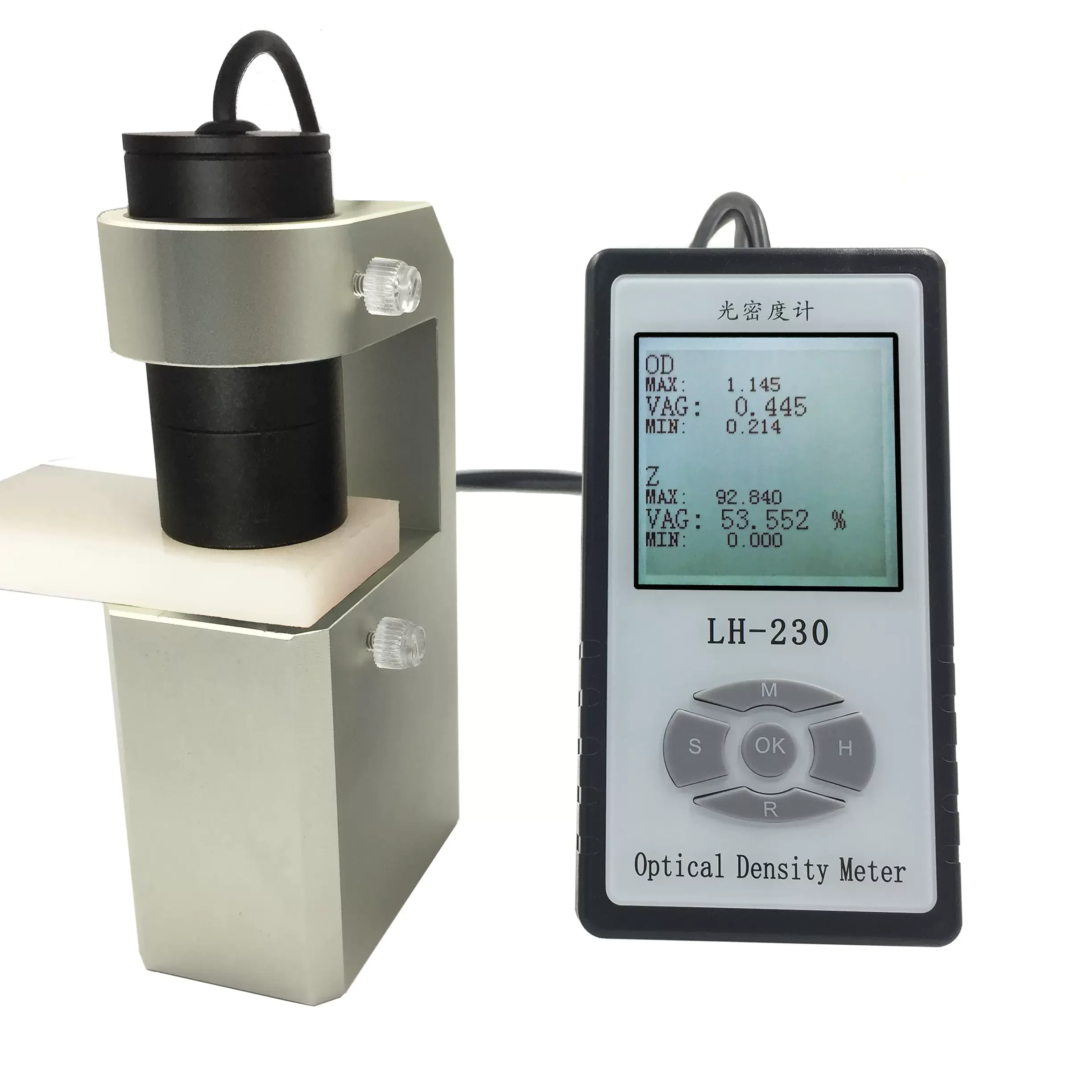 Meter Transmission Meter Light Transmittance Measuring Instrument LH-206 3 in1 Solar Film Tester Optical Transmittance