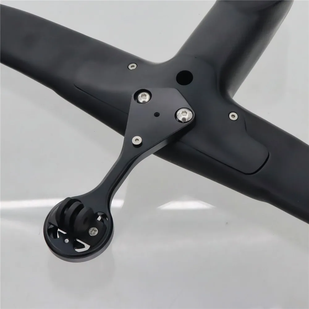 Für F12 Meisten Lenker Bike Carbon Lenker Carbon Computer Montieren Unterstützung Für Garmin GoPro Licht Kamera Fahrrad Halterung – Detail 6