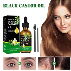 Black Castor Oil Healthy Organic Castor Oil Improves Hair Line Toughness Nourishes The Body Skin Hair Massage Moisturizing 60ml