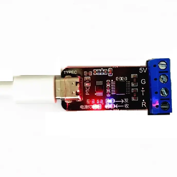 Android Typec To 232 Mobile Phone Computer USB To 232 Serial Port OTG To RS232 Support Android Tablet