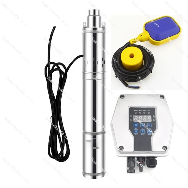 

350W 500W 800W 1200W 1300W Solar Deep Well Pump for Well Water Conveyance with Controller and Floating Ball Set Solar Water Pump