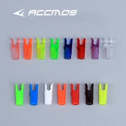 50pcs Archery Arrow Pin Nock for ID3.2/4.2/5.2/6.2.8.0mm Carbon Arrows Fiberglass Arrow Shaft Bow Arrows Shooting arco recurvo