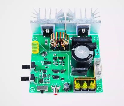 

SSTC Solid State Tesla Coil Half Bridge Integrated Finished Product Driver Board Artificial Lightning Music Arc