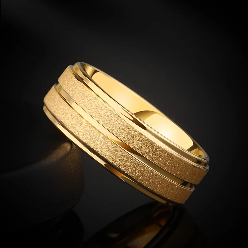 Anillos de alta moda para hombre y mujer, joyería fina original para boda, joyería de compromiso, letras gratis, 2023