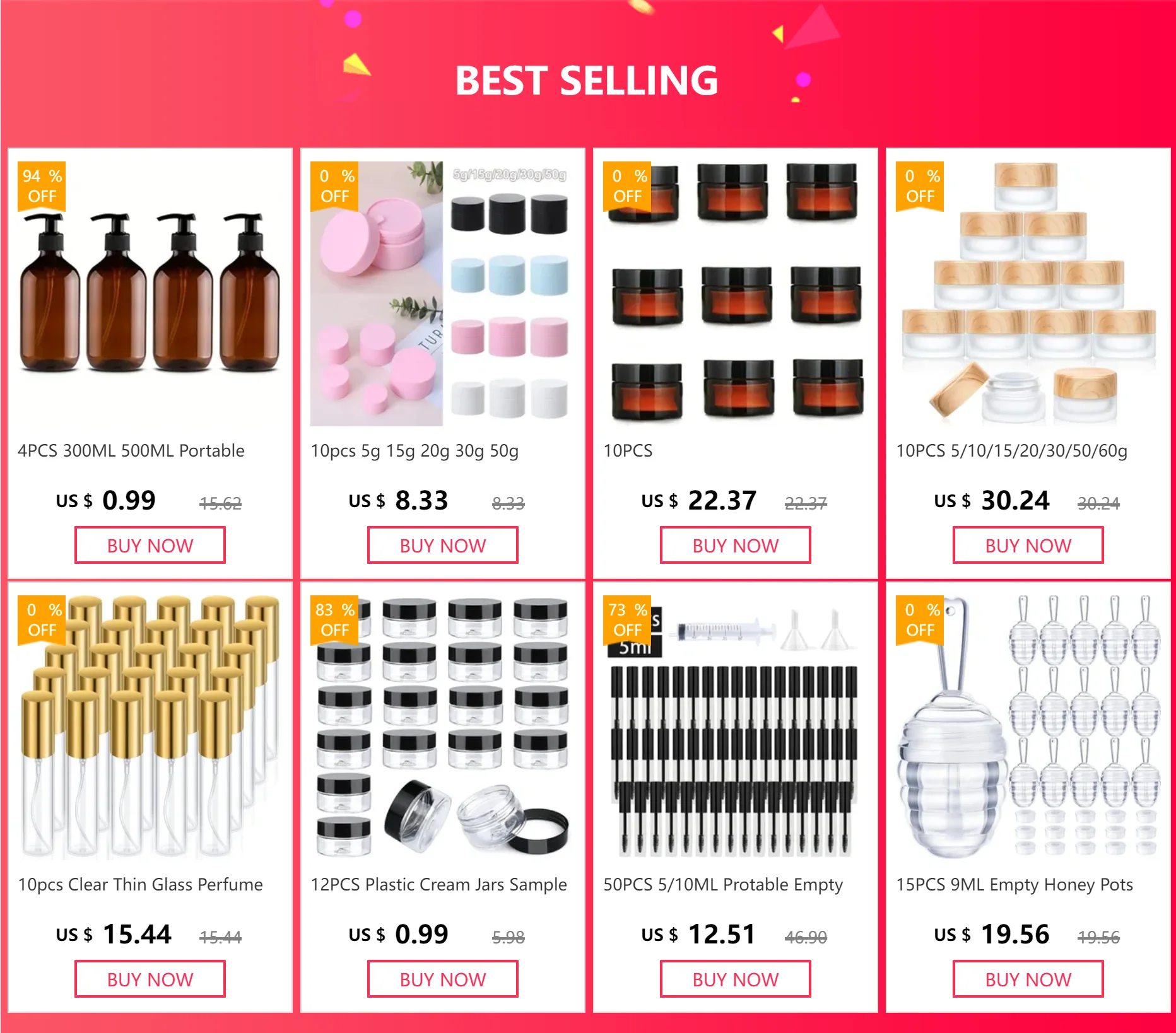 5 Stück 3ML/5ML/10ML/15ML/20ML/30ML/50ML Großhandel Augentropfenfläschchen Nachfüllbare Leere Plastik-Quetschflaschen für Reisen und Farben – Detail 1