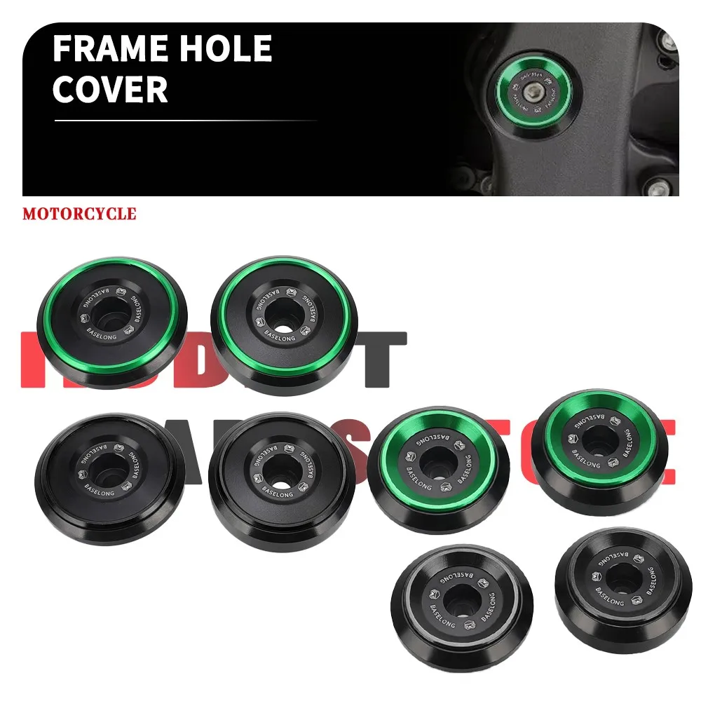 

2024 Motorcycle Frame Hole Plugs Covers For Kawasaki NINJA1000 NINJA 1000 / Z1000SX 2011-2025 Z1000 All Years Decorate Caps Kits