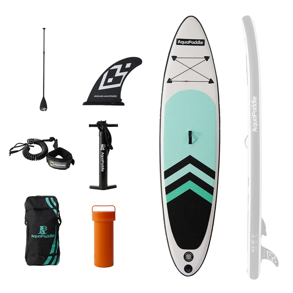 Stand-Up Surfboard Seaside Beach Water-skiing Surfboard Pulp Board Water Sports Thicken PVC Surfing Paddle Board