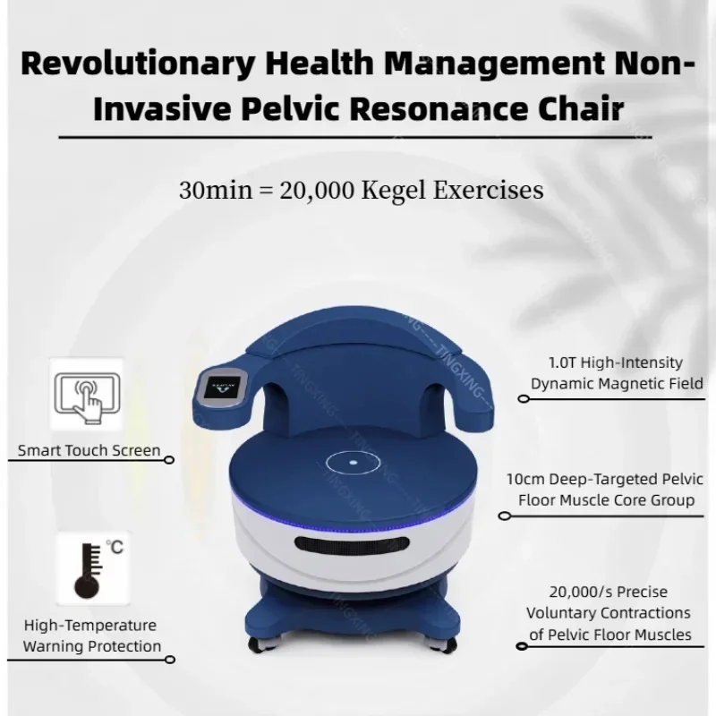 EMS Electromagnetic Non-Invasive Treatment Of Urinar Postpartum Repair Chair Pelvic Floor Muscle Stimulator Exerciser Machine