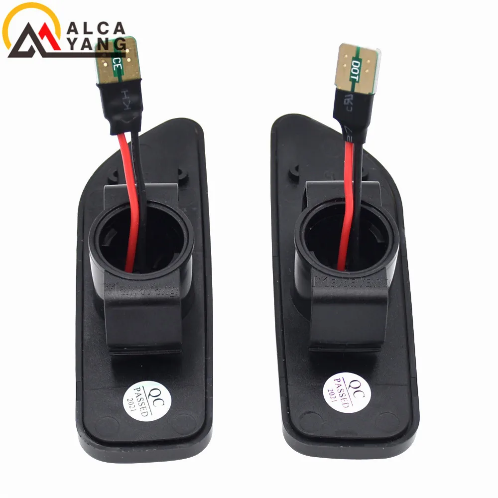 2Pcs Amber LED Side Marker Blinker Turn Signal Light For Volvo XC90 S80 XC70 V70 S60 2001-2009 30722641 3072264