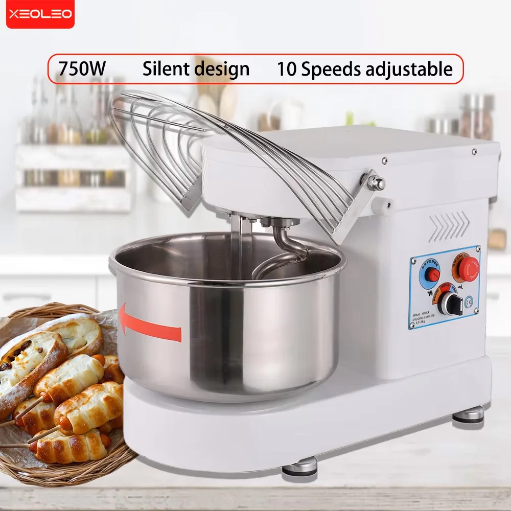 XEOLEO 7L آلة الشيف عالية الطاقة الوقوف خلاط ل كعكة الدقيق العجن خلاط طعام خافق البيض الأجهزة المنزلية المطبخ مخبز هوك