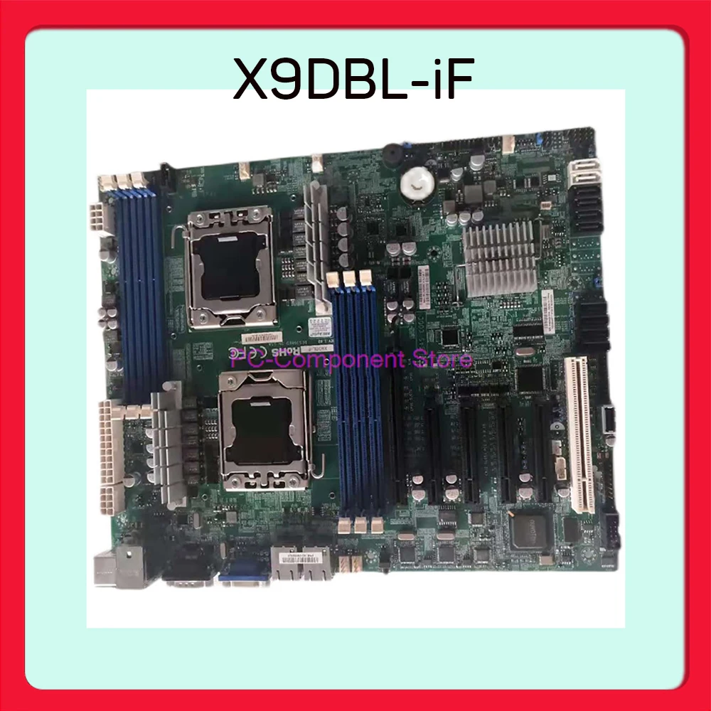 

For Supermicro Server Motherboard Xeon Processor E5-2400 v2 LGA1356 DDR3 Integrated IPMI 2.0 And KVM With Dedicated LAN X9DBL-iF