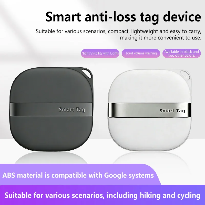 Android GPS Tracking Global Positioning Finder  Portable Anti-lost Device With Google's Find Hub items Finder Smart Tag 2026 New