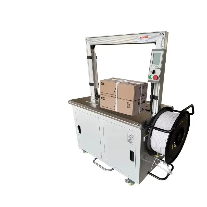 Automatic Baler Strapping Machine for Hay Straw Agricultural Biomass Compression