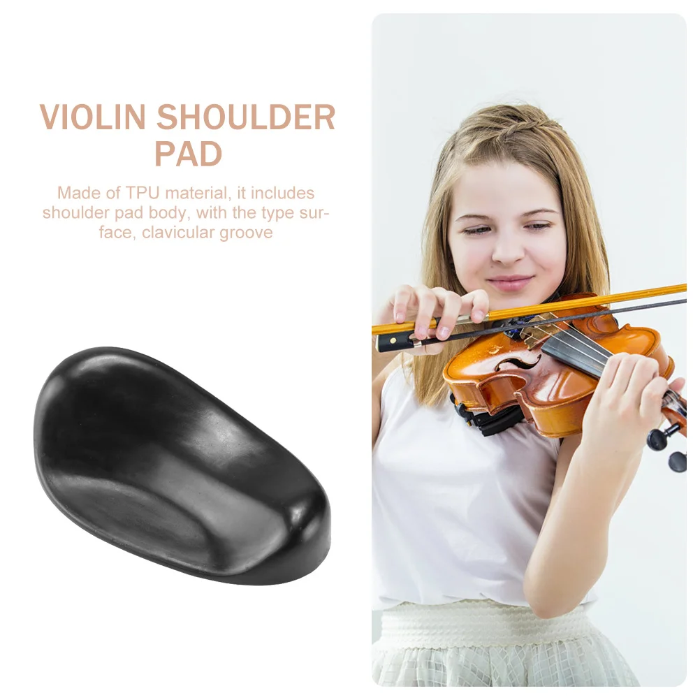 TPU Durable Violin Rests Chin Rest Comfortable 4/4-4/3 Violin Rests Shoulder Mat Supply