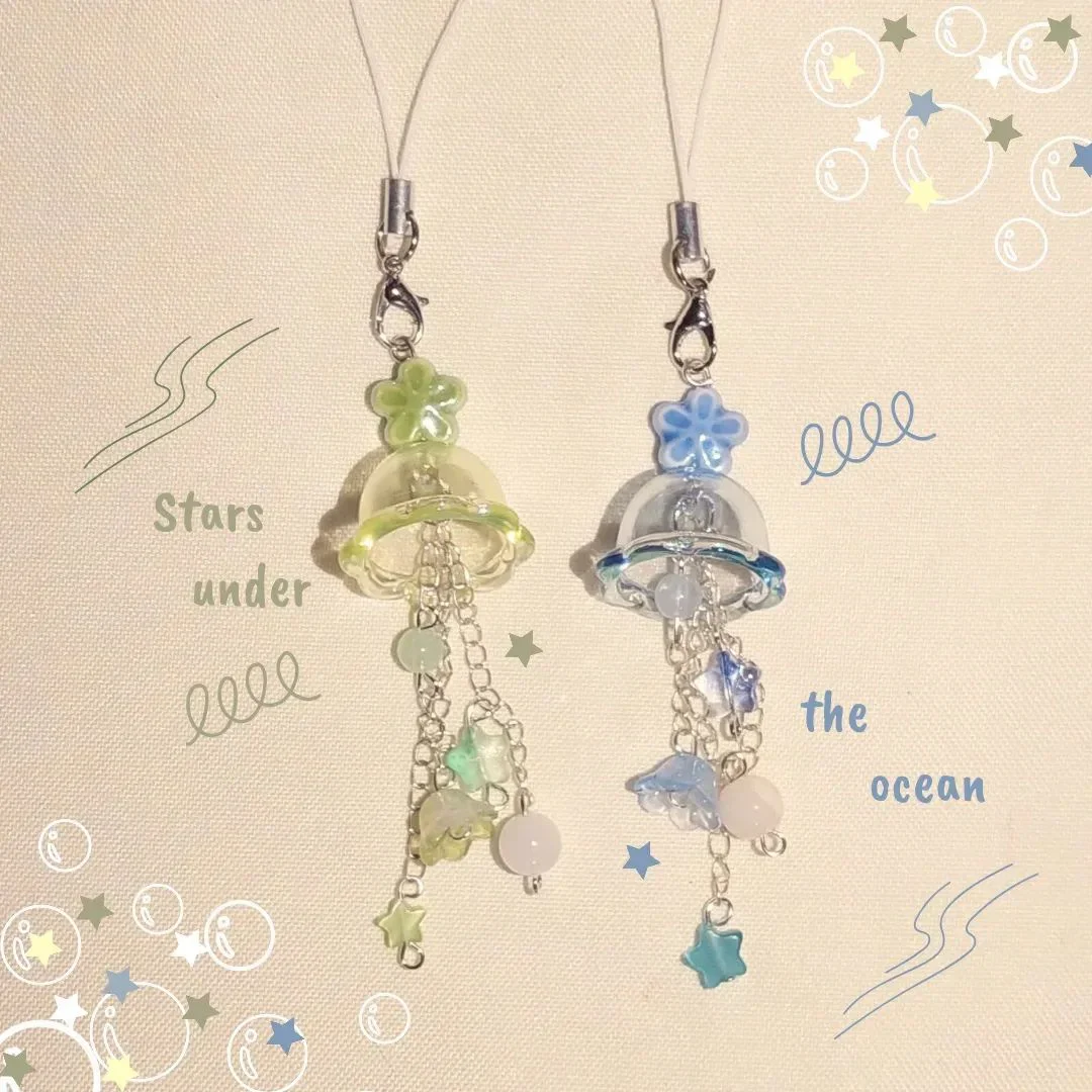 ⋆.ೃ࿔･Medusitas Phonecharm Y2K Coquettish Fairytale Lily of the Valley Handbag Pendant Jewelry Accessories Woman Gift