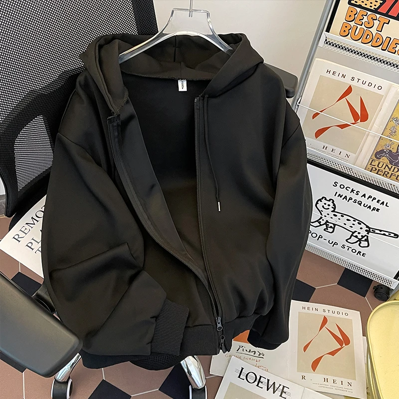 Men Solid Hoodies S… - image