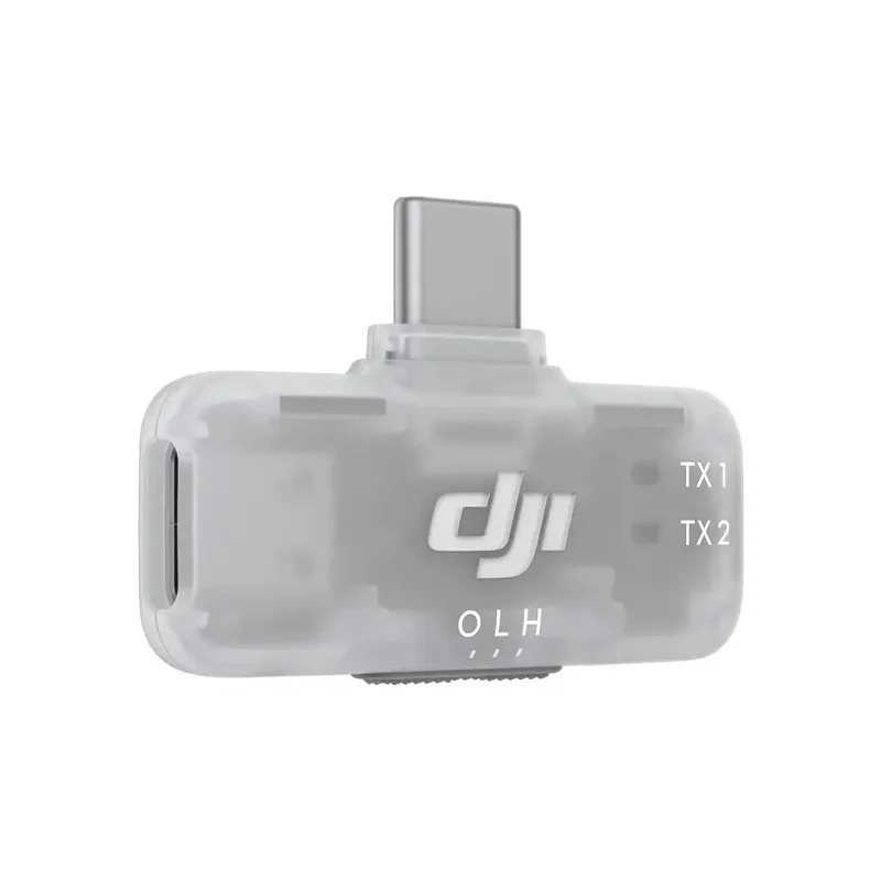 DJI Mic Series Mobile Receiver Brand and New Compatibility with DJI Mic 2 DJI Mic 3 DJI Mic Mini DJI Mic Mini 2 transmitters - view 3