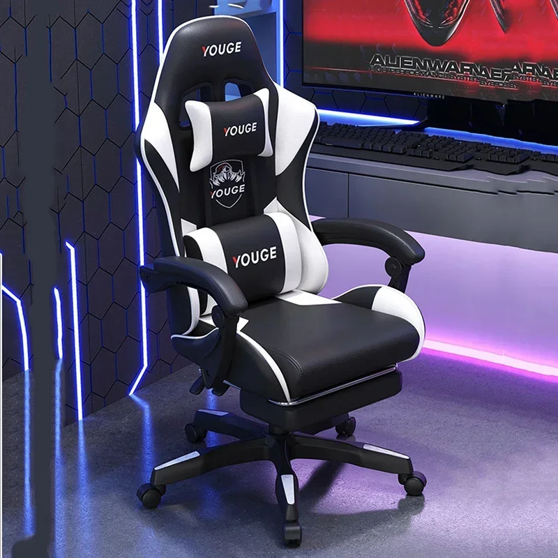 Gamer Pc Draaibare Computerstoel Ergonomisch Internet Cafe Fauteuil Speelstoel Comfortabel Cadeira De Escritorio Kantoormeubilair