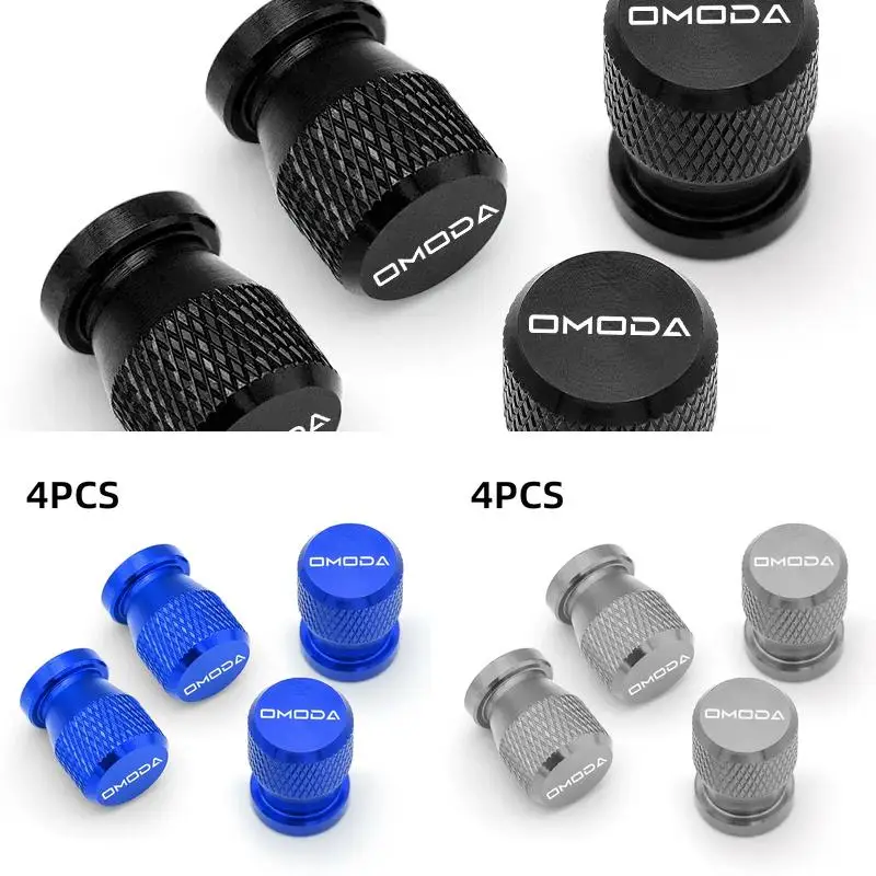 For Chery Omoda 5 Tiggo 7 Pro Tiggo 8 Pro Tiggo 9 Jaecoo J7 J8 4Pcs Waterproof Tire Valve Caps Wheel Dustproof Cover Car Accesso