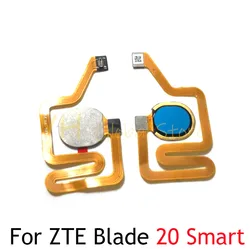 For ZTE Blade 20 Smart / V Smart 1050 / V1050 Fingerprint Reader Touch ID Sensor Return Key Home Button Flex Cable Repair Parts