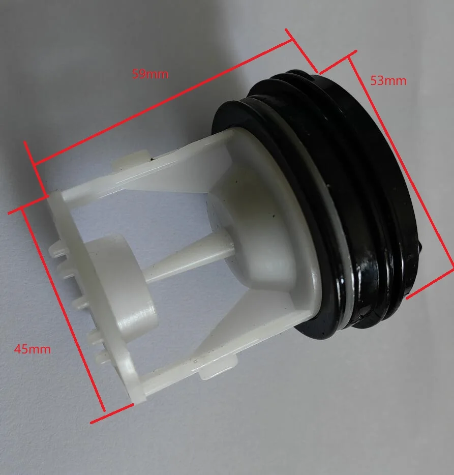 Washing Machine Parts Drain Pump Plug Type D