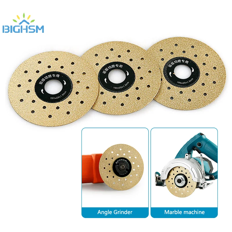 

Rock Slab Flat Grinding Cutting Piece 100mm Super Thin Cutting Disc For Porcelain Glass Ceramic Tile Diamond Saw